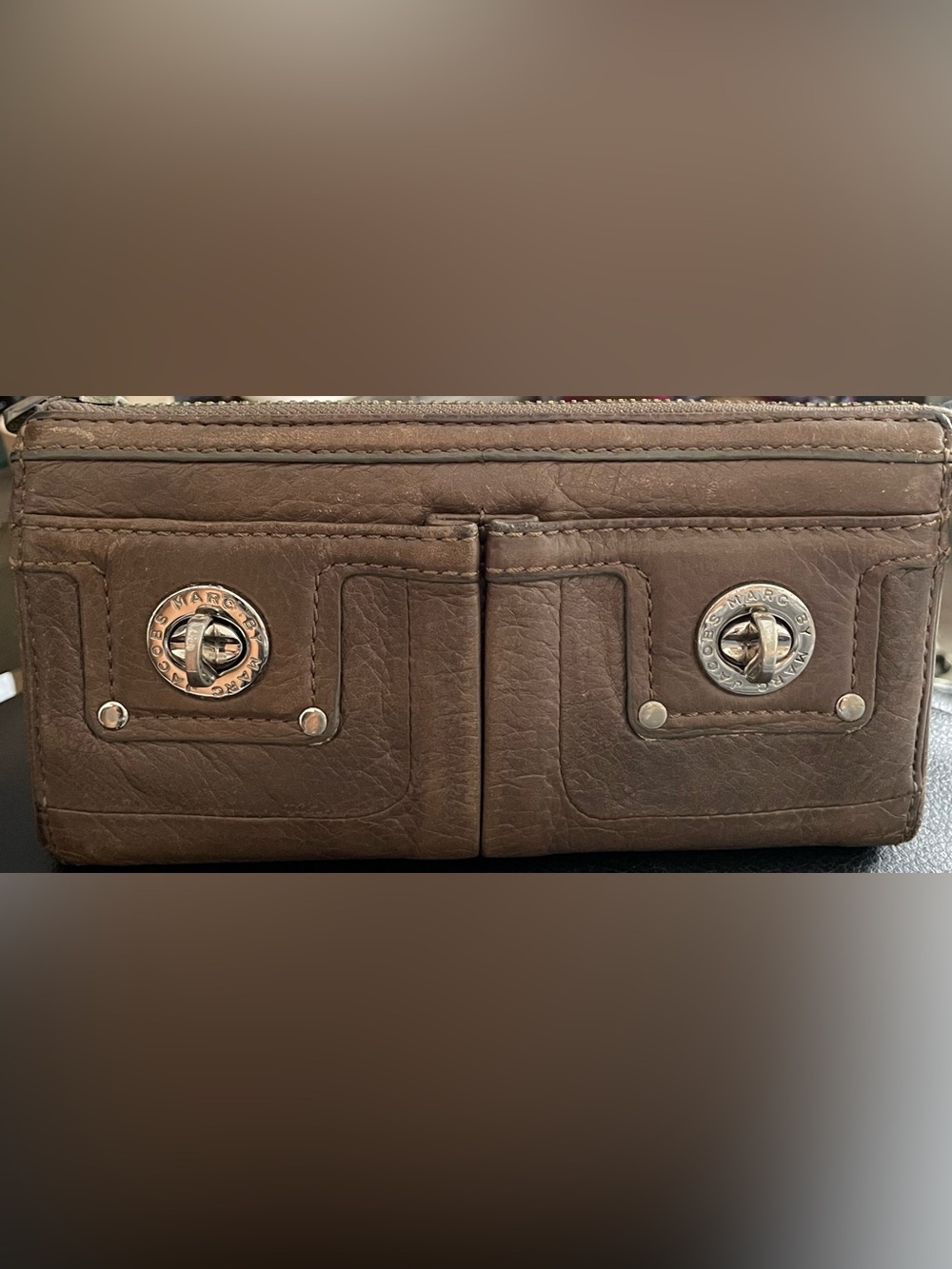 Marc Jacob Brown Leather Wallet